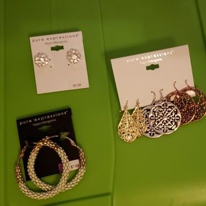 (Lot 19) Dazzle Women's Earrings From Pure Express